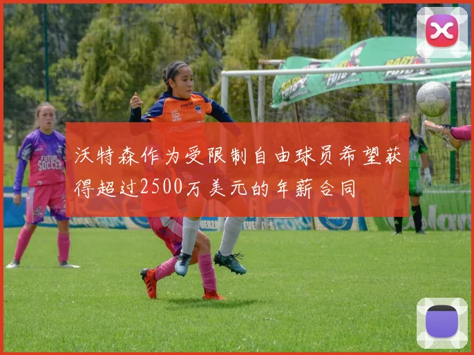 沃特森作为受限制自由球员希望获得超过2500万美元的年薪合同